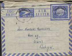 SOUTH AFRICA - Aerogram Air Mail Stationery Cover To Belgium 1948 (x674) - Luftpost