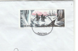 2006 Air Mail SWEDEN COVER Stamps 10k 1901 POLAR EXPEDITION BIRD SAILING SHIP Airmail Label Birds - Explorateurs & Célébrités Polaires