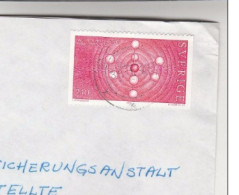 PHYSICS Sweden HEISENBERG Cover  NOBEL PRIZE Stamps To Germany - Fysica