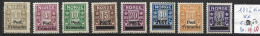 NORVEGE 132 à 40 ** Côte 58.50 € - Unused Stamps