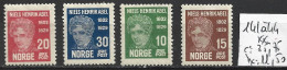 NORVEGE 141 à 44 ** Côte 35.75 € - Unused Stamps