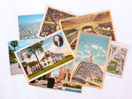 Lot Of 8 US Postcards - Collections & Lots