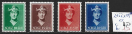 NORVEGE 195 à 98 ** Côte 4.50 € - Unused Stamps