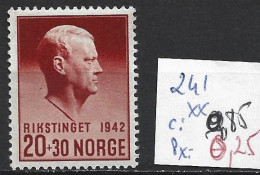NORVEGE 241 ** Côte 0.85 € - Unused Stamps