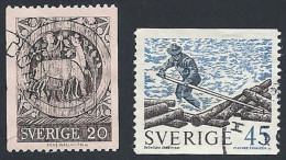 Schweden, 1970, Michel-Nr. 665-666, Gestempelt - Gebruikt