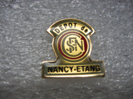 Pin's SNCF, Depot De Nancy-Etang - TGV