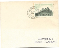 409 - 35 - Petite Lettre Avec Timbre Militaire Et Cachet "Stab.Grenz.S.Bat 201" - Dokumente