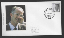 FDC Zijde : Nr 2520 Stempel: Brussel - Bruxelles - 1991-2000