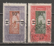 Dahomey N° 83 84 - Used Stamps