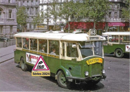 65C - Autobus Renault TN4 Hp RATP, à Paris (75) - - Transport Urbain En Surface