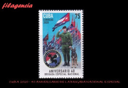 CUBA MINT. 2020-02 40 ANIVERSARIO DE LA BRIGADA NACIONAL ESPECIAL DE LA POLICÍA NACIONAL - Neufs
