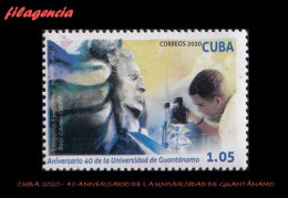 CUBA MINT. 2020-04 40 ANIVERSARIO DE LA UNIVERSIDAD DE GUANTÁNAMO - Nuovi
