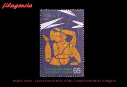 CUBA MINT. 2020-23 NO A LA VIOLENCIA CONTRA LA MUJER - Unused Stamps