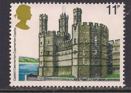 GB 1978 QE2 11p Historic Buildings Caernarvon Castle Used SG 1056 ( B224 ) - Usati