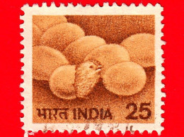INDIA - Usato - 1979 - Allevamento - Agricoltura - Uova - Pulcini - Eggs - 25 P - Used Stamps