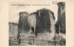 FRANCE -  Ruines De Tonquedec - Vue De Revers De La Façade Du Château - Carte Postale Ancienne - Tonquédec