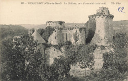 FRANCE - Tonquedec - Vue D'ensemble Du Côté Sud Du Château - Carte Postale Ancienne - Tonquédec