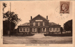 N°11513 -cpa Acquigny -école Et Mairie- - Acquigny