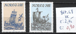 NORVEGE 847-48 ** Côte 2.75 € - Neufs