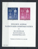 Allemagne RDA Bloc N°5** (MNH) 1955 - Libération Des Camps De Déportation - 1950-1970