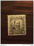 Brazilie Bresil Brasilien Brasil 1906-15 Série Courante Têtes De "libertés"  Yv 128 MH * - Neufs