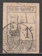 Diego-Suarez N° 6 Oblitération Diego-Suarez Madagascar 1890 - Oblitérés