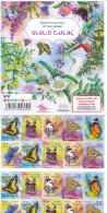 ISRAEL 2024 BUTTERFLIES BOOKLET 10th EDITION MNH - Unused Stamps