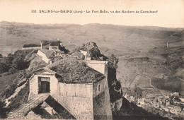 FRANCE - Salins Les Bains - Le Fort Belin - Vu Des Rochers De Cornabœuf - Carte Postale Ancienne - Otros & Sin Clasificación