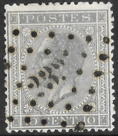 N° 17 LP 233 MALDEGEM COBA 15 (Lot 10) - 1865-1866 Perfil Izquierdo