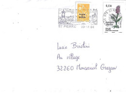 SPM N° 873/829 S/L.DE ST PIERRE/20.12.06  POUR LA FRANCE  - Lettres & Documents