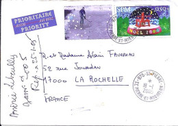 SPM N° 828 S/L.DE ST PIERRE/2004  POUR LA FRANCE  - Cartas & Documentos