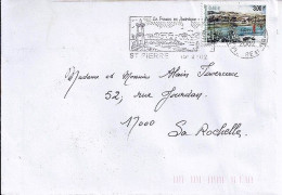 SPM N° 745 S/L.DE ST PIERRE/15.2.02  POUR LA FRANCE  - Storia Postale
