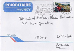 SPM N° 710 S/L.DE ST PIERRE/12.1.01  POUR LA FRANCE  - Cartas & Documentos