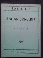 JEAN SEBASTIEN BACH LE CONCERTO ITALIEN POUR PIANO PARTITION EDITION IMC - Instruments à Clavier