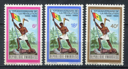 Ruanda 1969. Yvert 319-21 ** MNH. - Ungebraucht