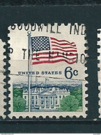N° 842 Drapeau Et Maison Blanche    Stamp Etats Unis D' Amérique Timbre USA  (1967) - Oblitérés