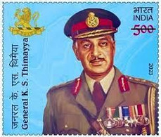 India 2023 'General K S Thimayya' MNH As Per Scan - Unused Stamps