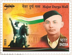 India 2023 Major Durga Mall, Gorkha Soldier, Indian National Army 1v Stamp MNH As Per Scan - Unused Stamps