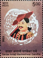 India 2023 Sardar Antaji Mankeshwar Gandhe 1v Stamp MNH As Per Scan - Unused Stamps