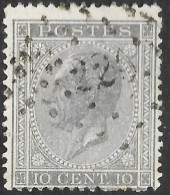 N° 17A Décentré LP 225 Ou LP 226 (Lot 56) - 1865-1866 Perfil Izquierdo