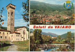 Vaiano, Saluti Da, Vedutine - Viag. 19?? - Prato