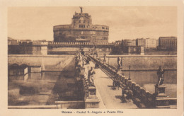 Cartolina Roma - Castel S.angelo E Ponte Elio - Castel Sant'Angelo