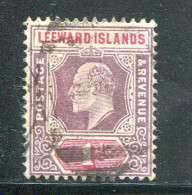 LEEWARD- Y&T N°21- Oblitéré - Leeward  Islands