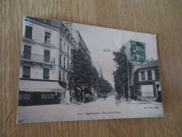 CPA  95 Val D'Oise Asnières Rue Saint Denis - Asnières-sur-Oise