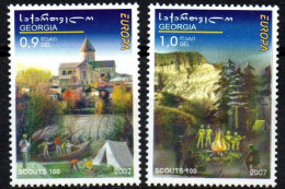 Georgien 2007/08 - Mi.Nr. 551 - 552 - Postfrisch MNH - Europa CEPT - 2007