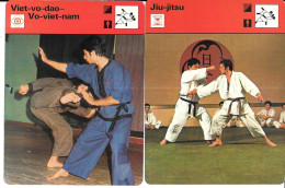 GF1762 - FICHE EDITION RENCONTRE - SHORINJI-KEMPO - VIET VO DO - JIU JITSU - NAGINATA-KOMBO - TAE KWON DO - Martial Arts