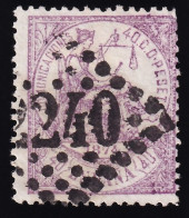 España, 1874 Edifil. 148. [Mat. Frances.] - Oblitérés