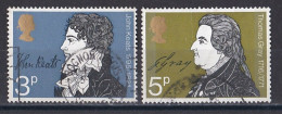 Grande Bretagne - 1971 - 1980 -  Elisabeth II -  Y&T N °  640 Et  641 Oblitérés - Usados