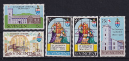 St Vincent: 1970   150th Anniv Of St Georges Cathedral    MNH - St.Vincent (...-1979)