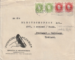 Danemark Lettre Pour L'Allemagne 1931 - Lettres & Documents